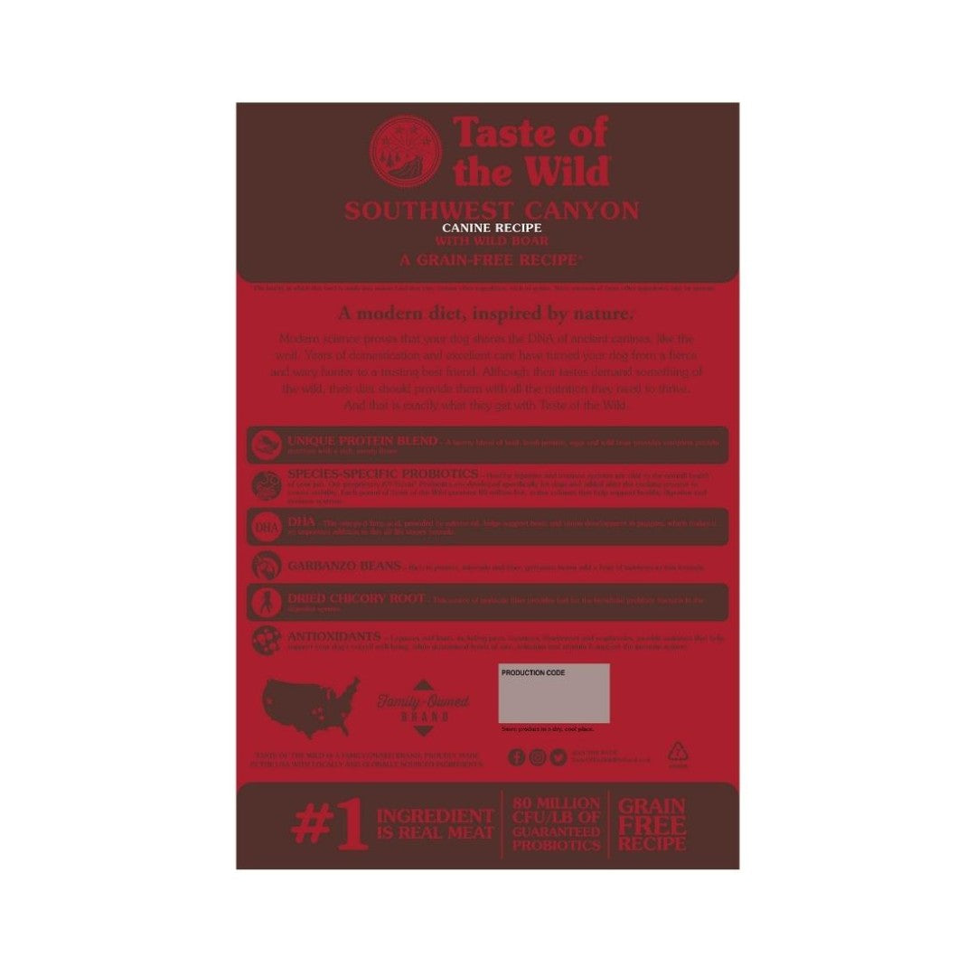 Taste of the Wild Southwest Canyon with Wild Boar Dog Dry Food - product image 3
