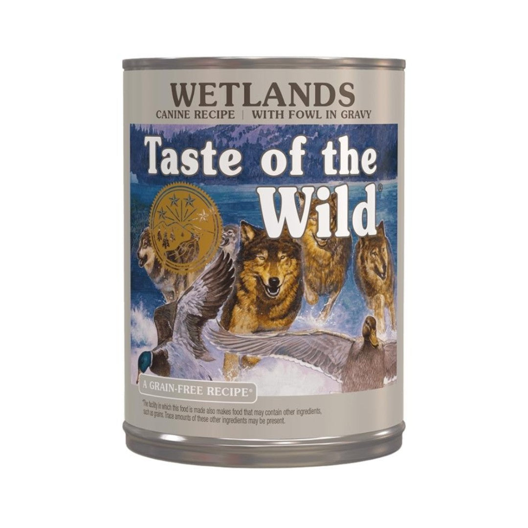 Taste of the Wild Wetlands with Fowl in Gravy Dog Wet Food – 390g