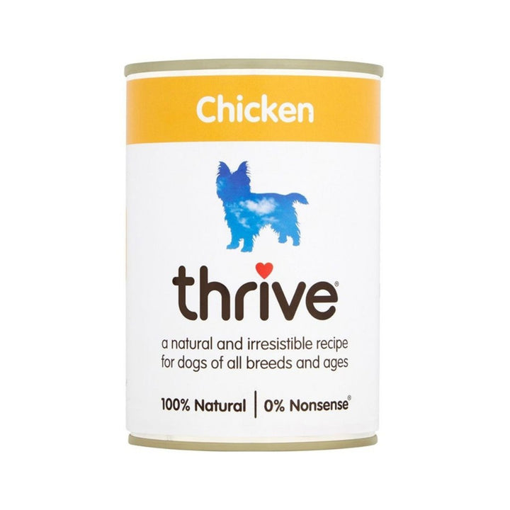 Thrive Complete Chicken Dog Wet Food Made with freshly prepared Chicken– the only source of protein.