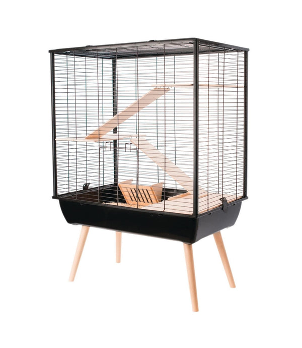 Zolux Neo Cosy Large Rodent Cage - Black