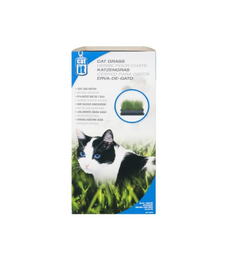 Catit Cat Grass is a natural food supplement that complements a cat's regular diet and provides essential elements to help its digestive process.