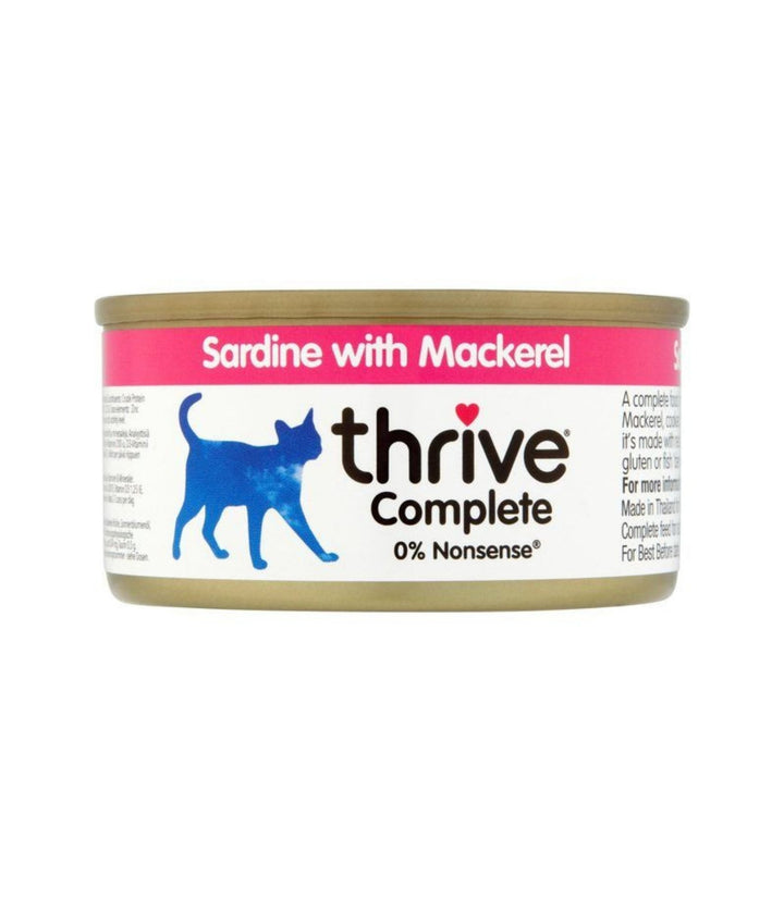 Thrive Complete Cat Sardine with Mackerel in Gravy