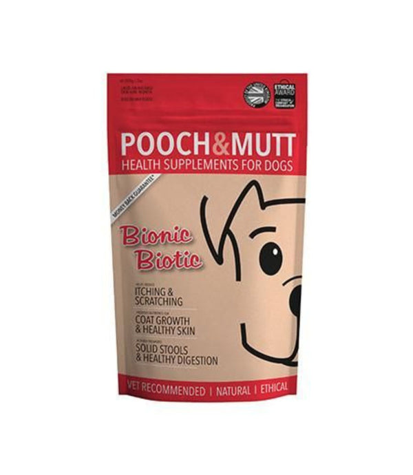 Pooch & Mutt Bionic Biotic Supplements for Dogs
