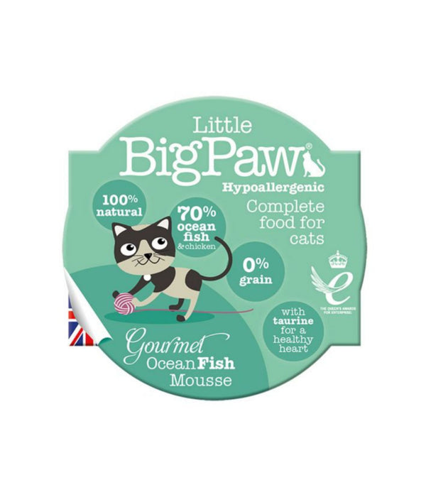Little Big Paw Cat Gourmet Fish Mousse 85g