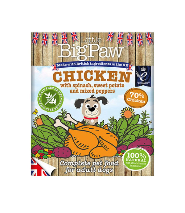 Little Big Paw Dog Chicken With Spinach