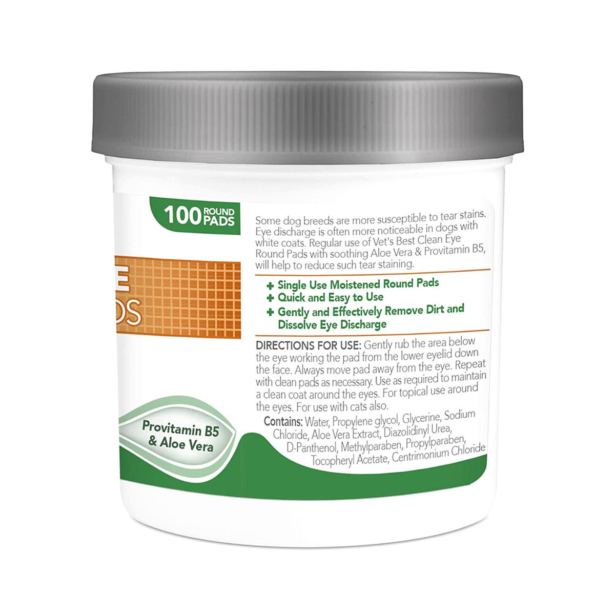 Vet's Best Clean Eye Round Pads for Dogs - product image 2