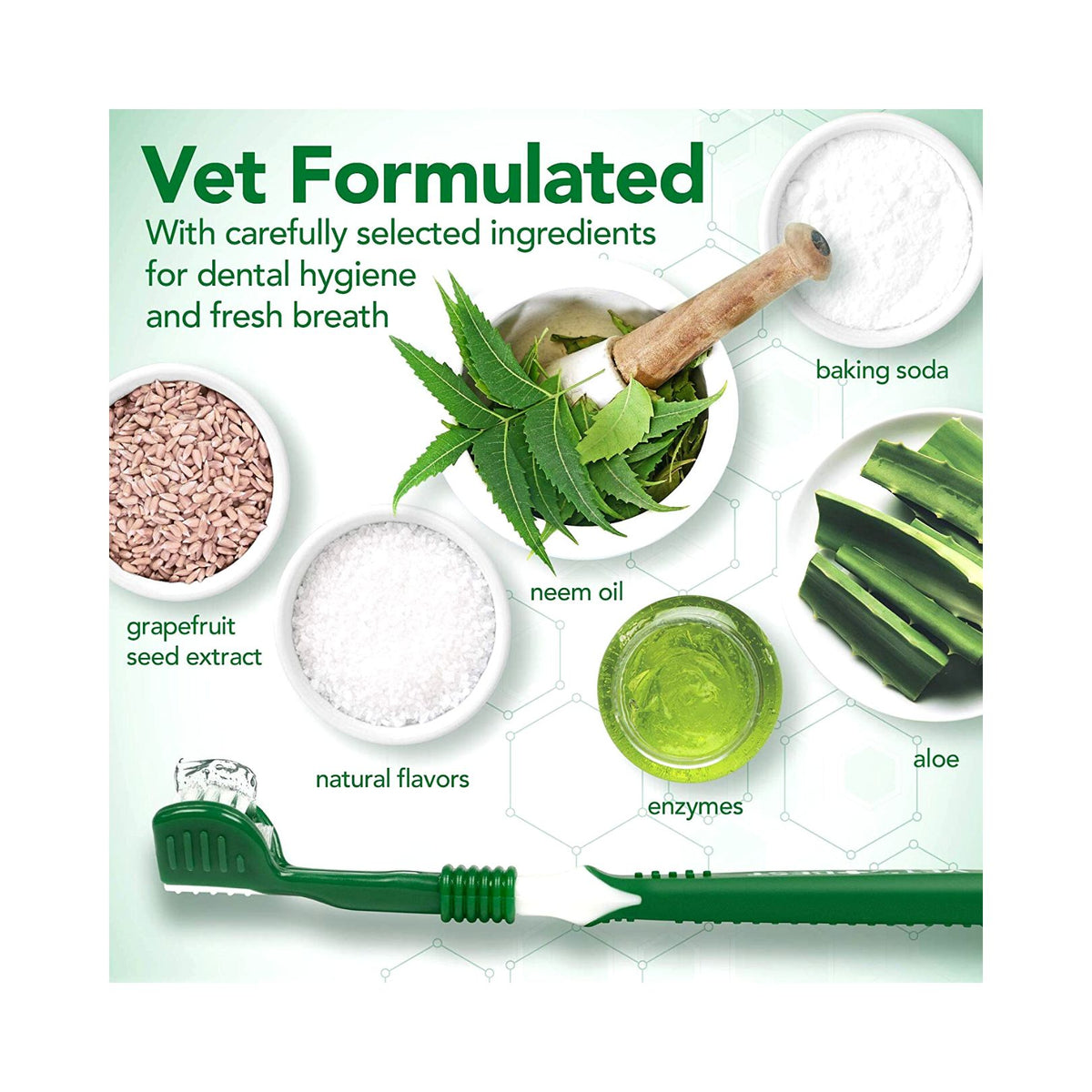 Vet's Best Dog Dental Gel with Silicone Finger Brush - product image 4