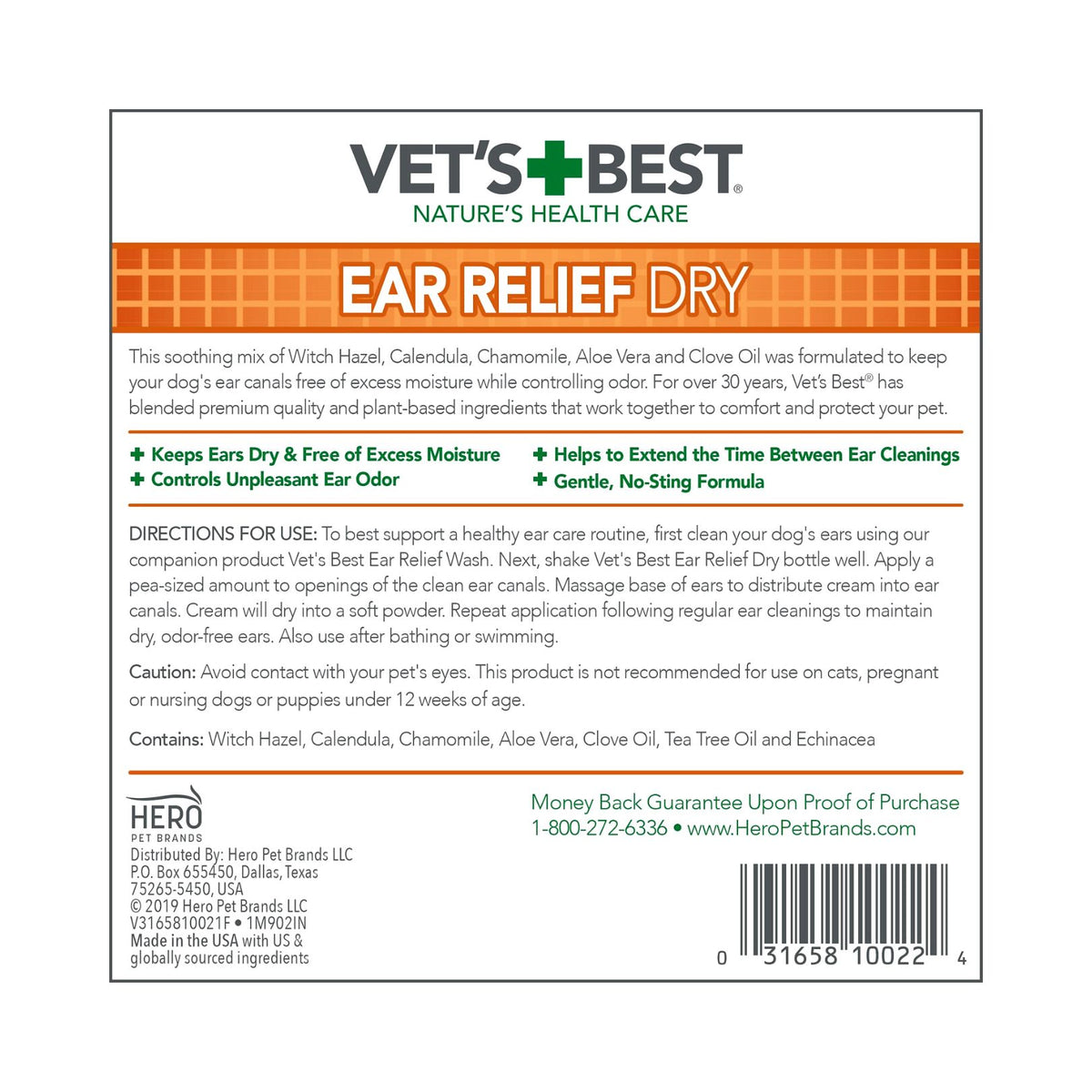 Vet's Best Ear Relief Dry for Dogs - product image 2