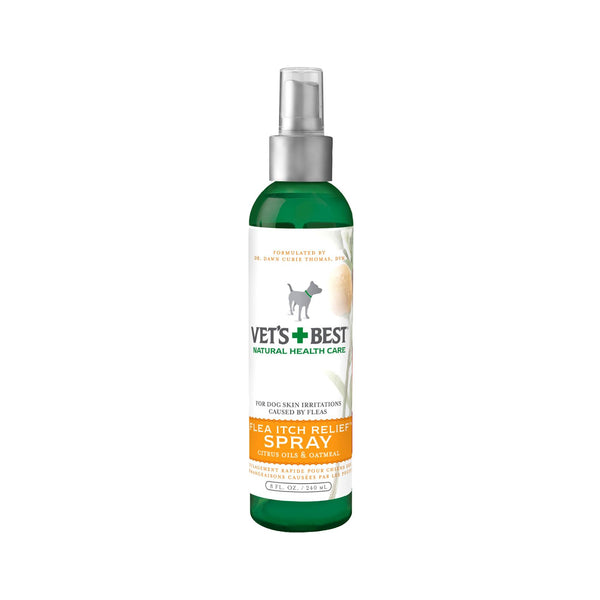 Vet's Best Flea Itch Relief For Dogs Spray 8oz Petz.ae front