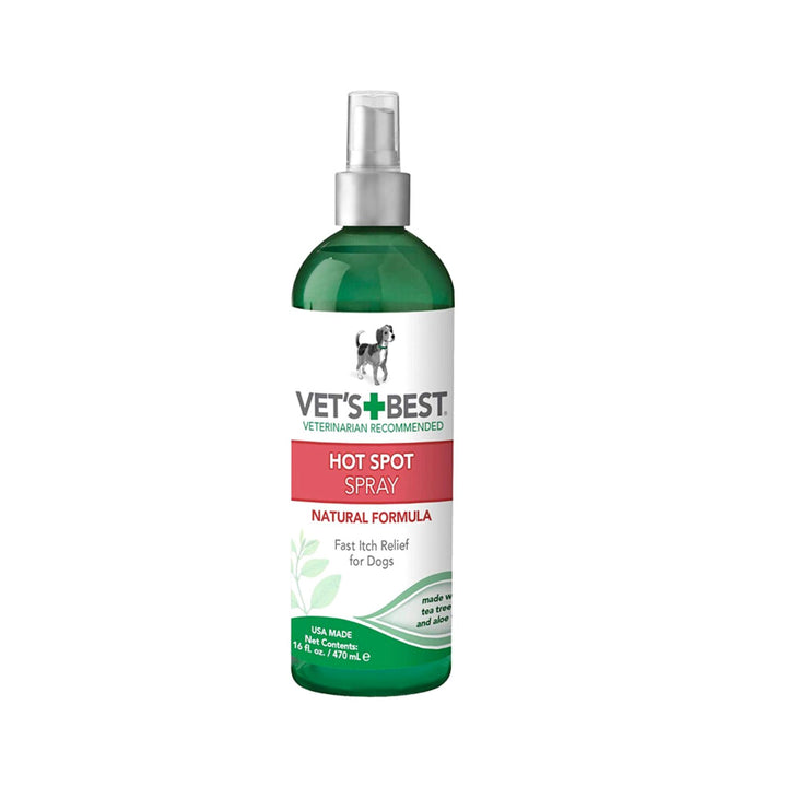 Vet's Best Hot Spot Itch Relief Spray For Dogs 16oz Petz.ae