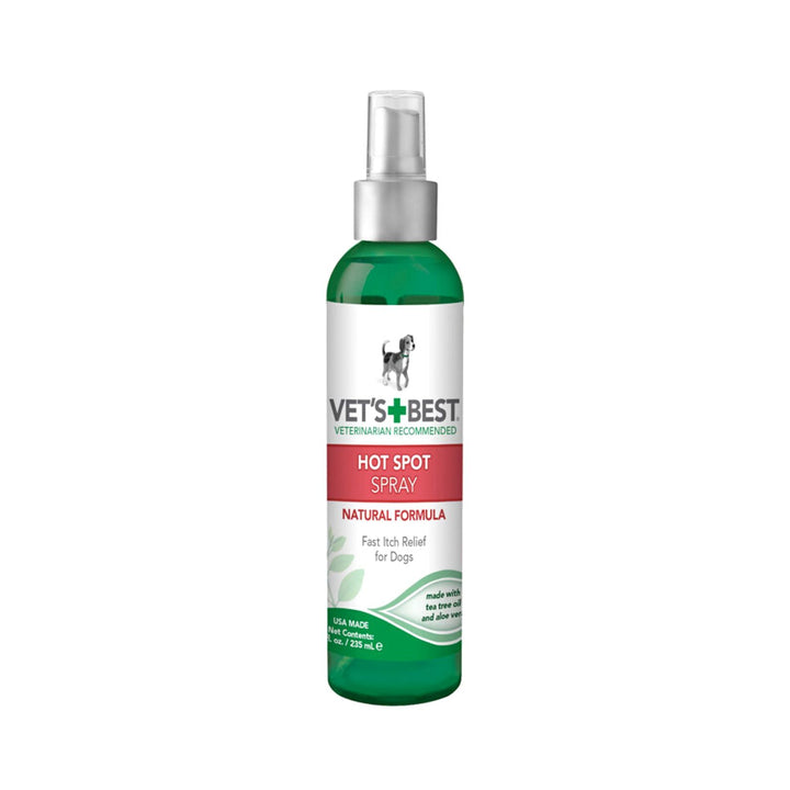 Vet's Best Hot Spot Itch Relief Spray For Dogs 8oz Petz.ae
