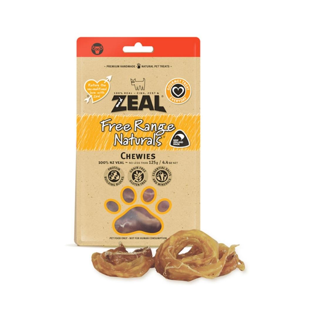 Zeal Chewies Dog Treats - front packaging