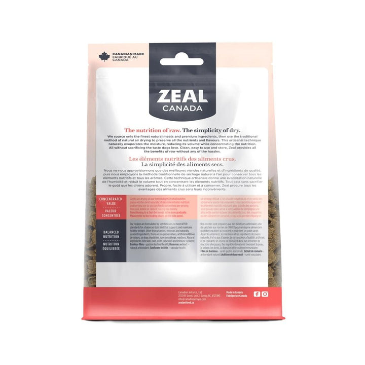 Zeal Gently Air-Dried Salmon Dog Dry Food The Nutrition of Raw. The Simplicity of Dry Salmon for Dogs 2. 