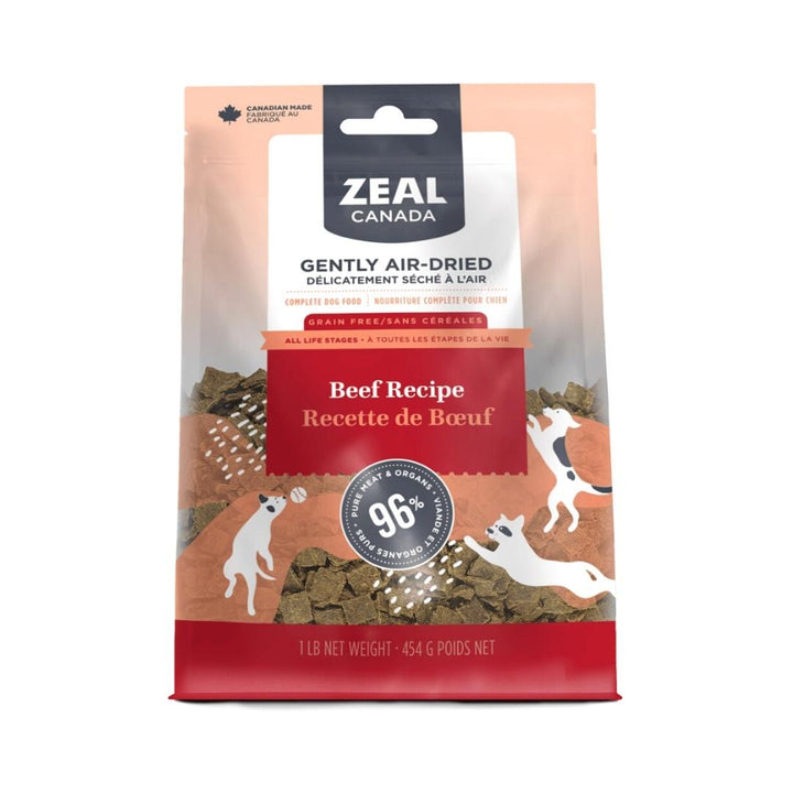 Zeal Gently Air-Dried Beef Dog Dry Food Petz.ae Front