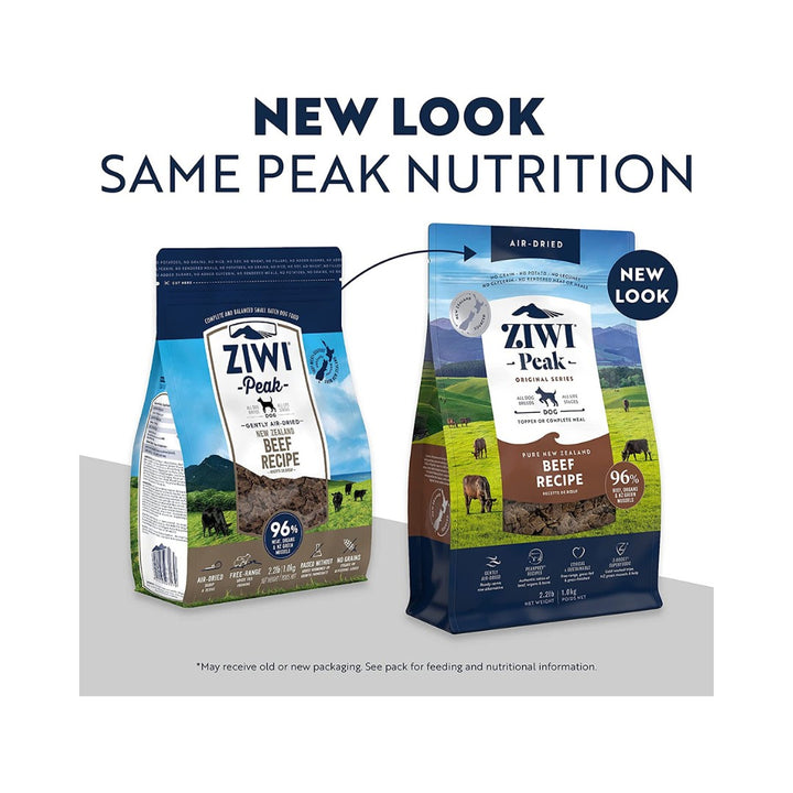 Ziwi Peak Air-Dried Beef Dog Dry Food A complete and balanced PeakPrey® recipe for any life stage, from puppies to seniors New.