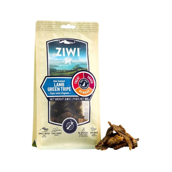 Ziwi Peak Lamb Green Tripe Dog Treats 80g Petz.ae