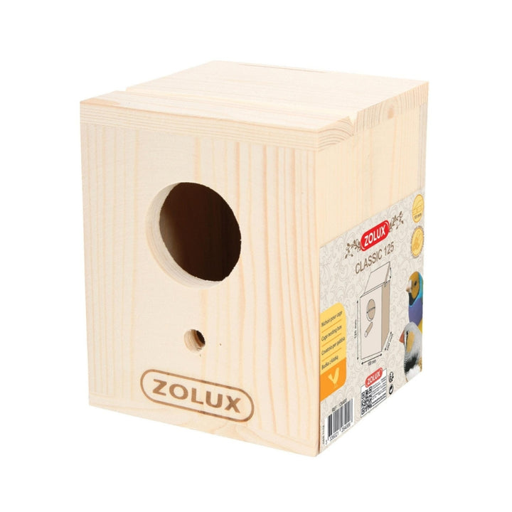 Zolux Bird Nesting Box - Classic 125 Petz.ae