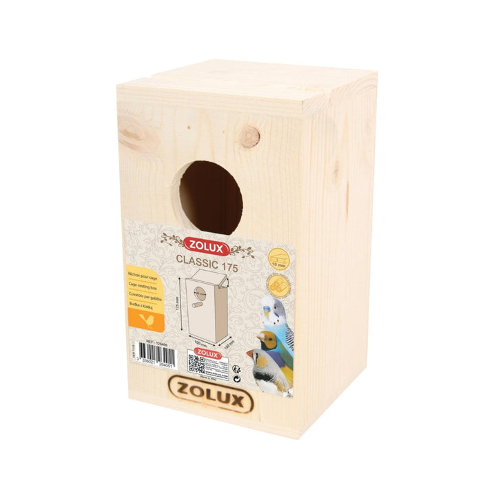 Zolux Bird Nesting Box - Classic 175 Petz.ae