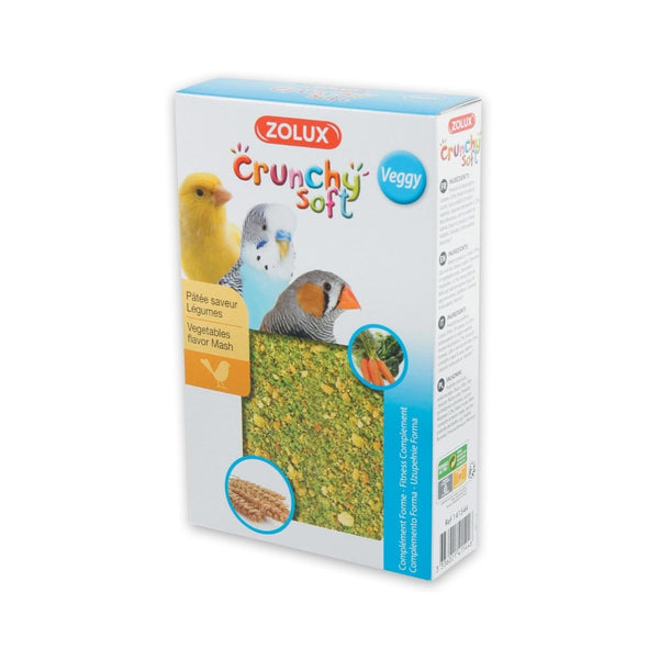 Zolux Crunchy Soft Veggy Mash Bird Treats Petz.ae