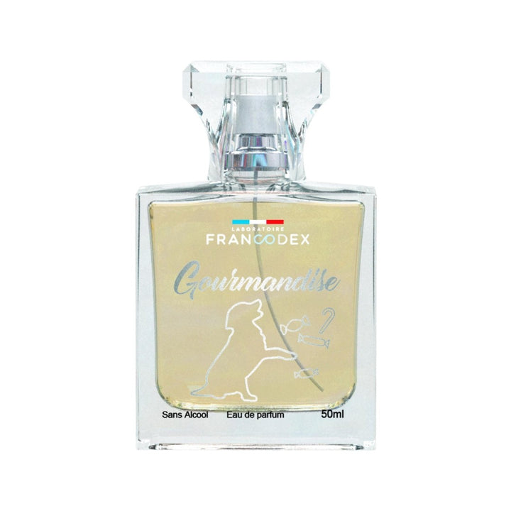 Zolux Francodex "Gourmandise" Perfume For Dogs, A modern range of alcohol-free perfumes for dogs.