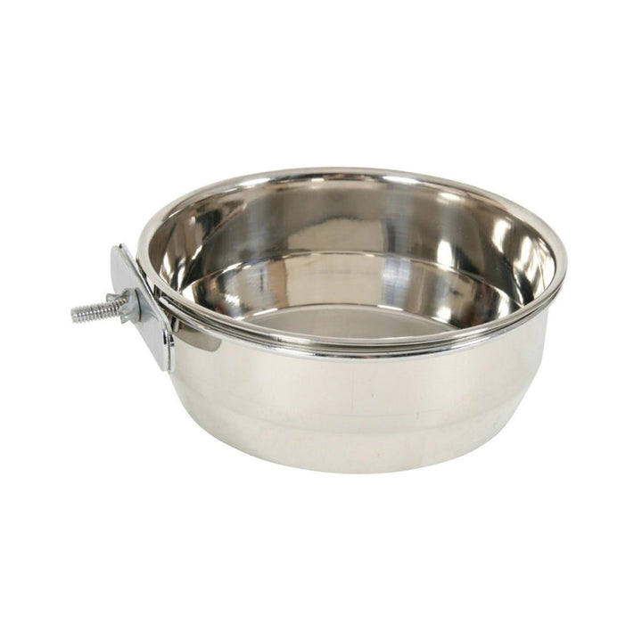 Zolux Fixed Stainless Bird Cage Bowl