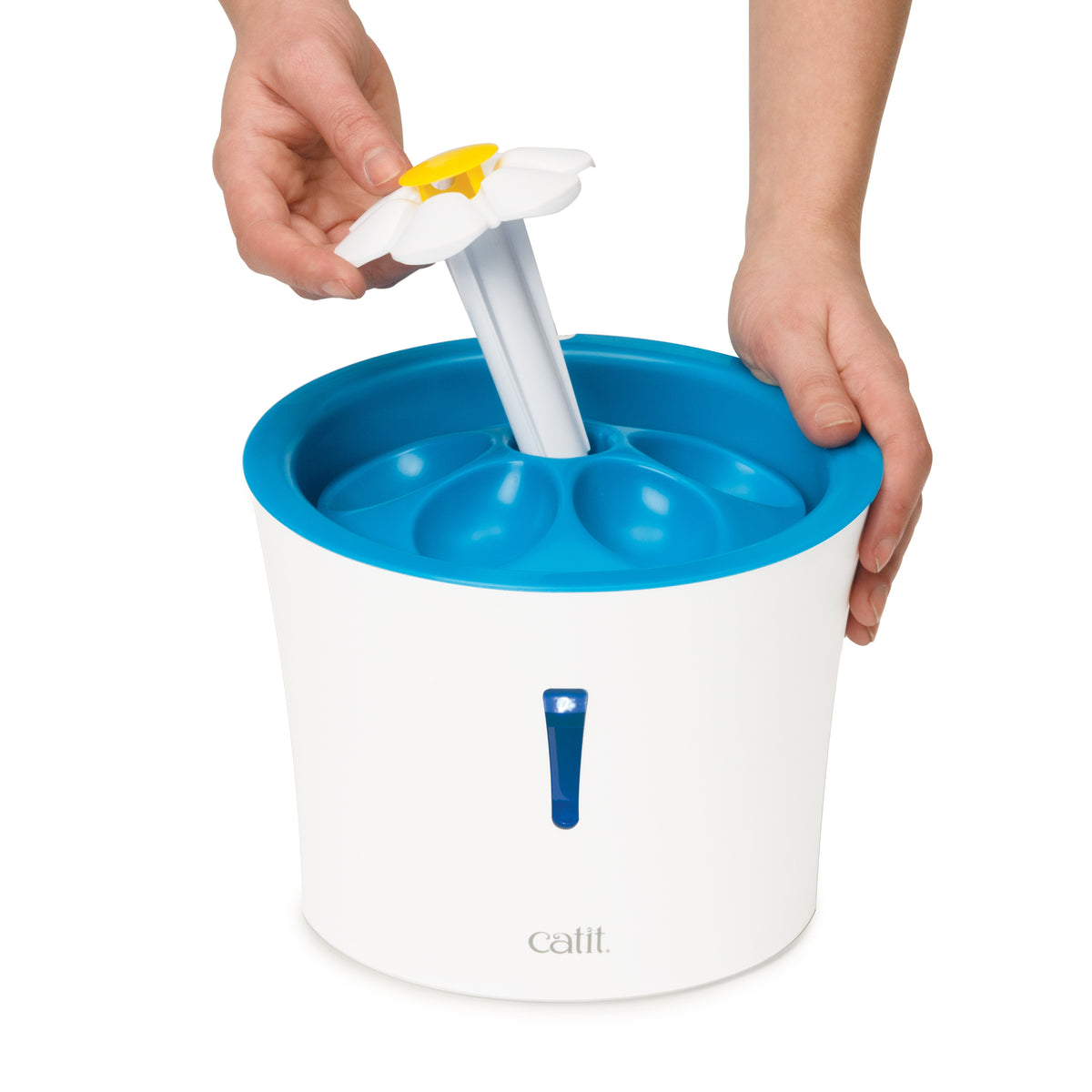 Catit Flower LED Cat Drinking Fountain - product view 3