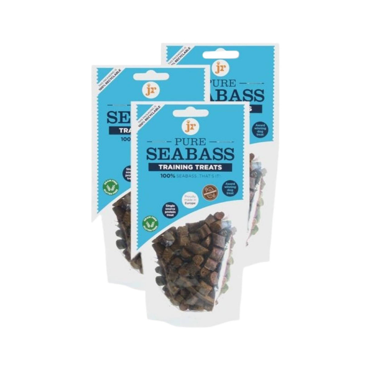 JR Pet Products Pure Sea Bass Dog Training Treats 85g