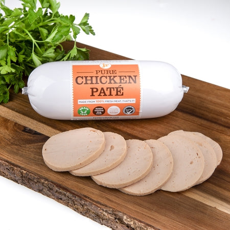 JR Pet Products Pure Chicken Pate Sausage 80g Dog Treats