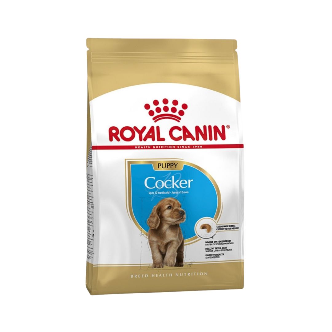 Royal Canin Breed Health Nutrition Cocker Puppy Dry Dog Food 3 kg