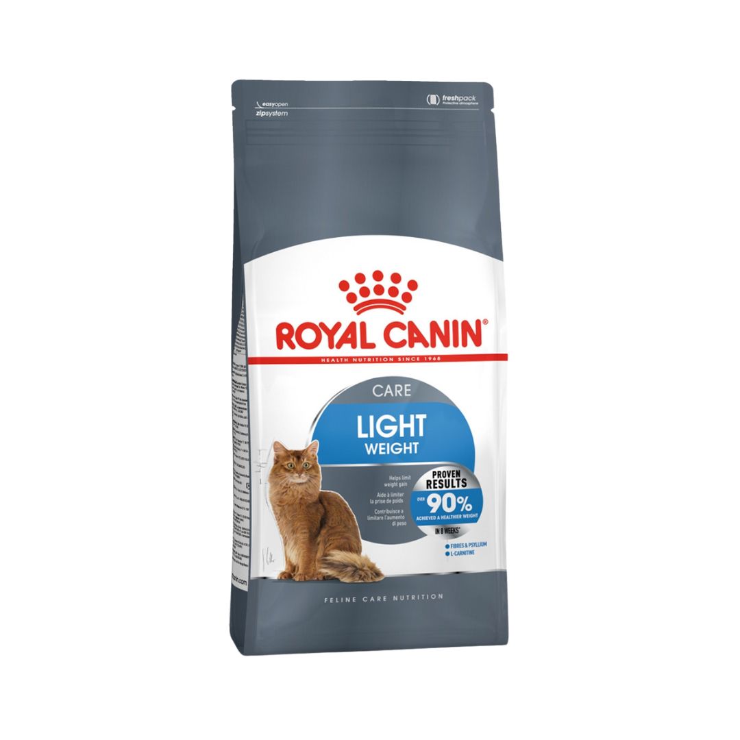 Royal Canin Feline Care Nutrition Light Weight Care Cat Food.