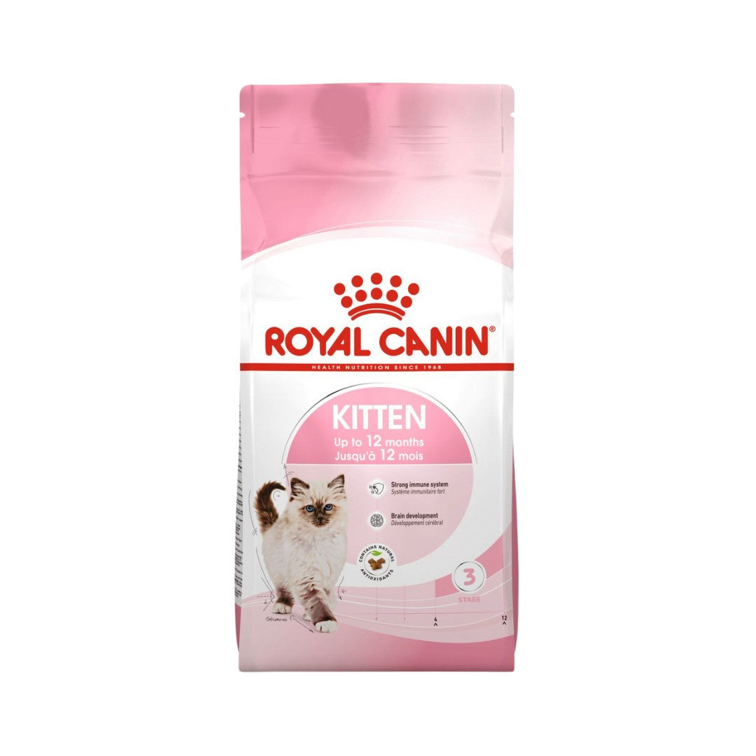 Royal Canin Feline Health Nutrition Kitten Dry Cat Food.